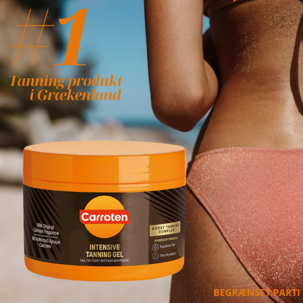 Carroten Intensive Viral Tanning Gel 150 Ml Hos Frisøren Baronen