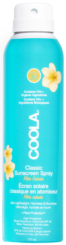 Coola Classic Body Spray Piña Colada Spf 30 177 Ml Solcreme Hos Frisøren Baronen