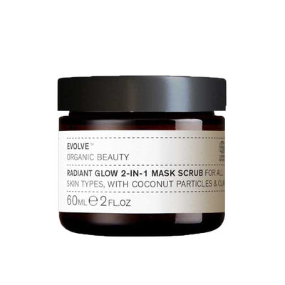 Evolve Radiant Glow -in- Mask Scrub 60ml Hos Frisøren Baronen