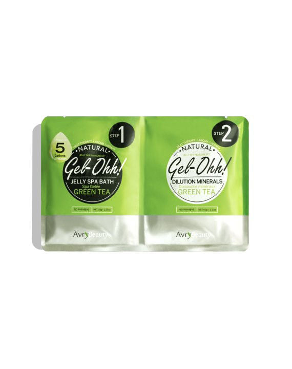 Gel-ohh Jelly Spa Pedi Bath Green Tea Hos Frisøren Baronen