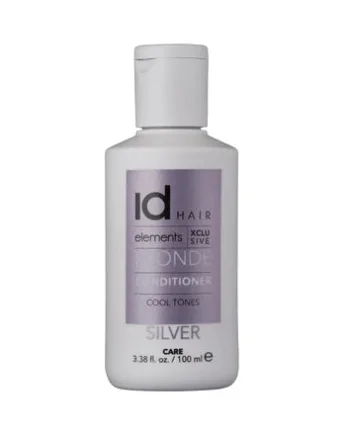 Id Hair Elements Xclusive Blonde Conditioner Silver 100ml Balsam Hos Frisøren   Baronen