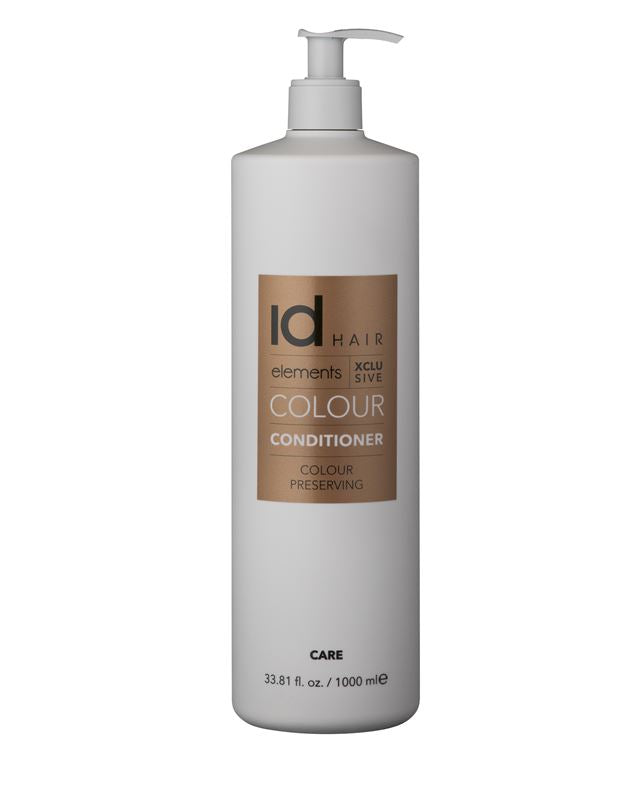 Id Hair Elements Xclusive Colour Conditioner 1000ml Balsam Hos Frisøren Baronen