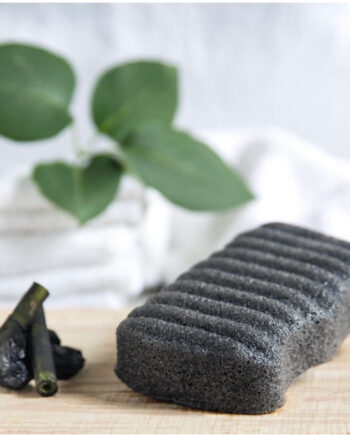 Organic Konjac Svamp Body  Bamboo Charcoal Hos Frisøren   Baronen