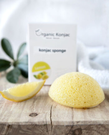 Organic Konjac Svamp Lemon  Mod Pigmentforandringer Hos Frisøren   Baronen