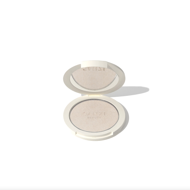 Sanzi Beauty Powder Highlighter Pearly Champagne Hos Frisøren Baronen
