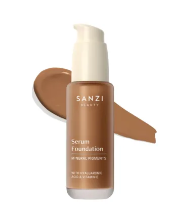 Sanzi Beauty Serum Foundation 10 Deep Neutral Golden Hos Frisøren   Baronen