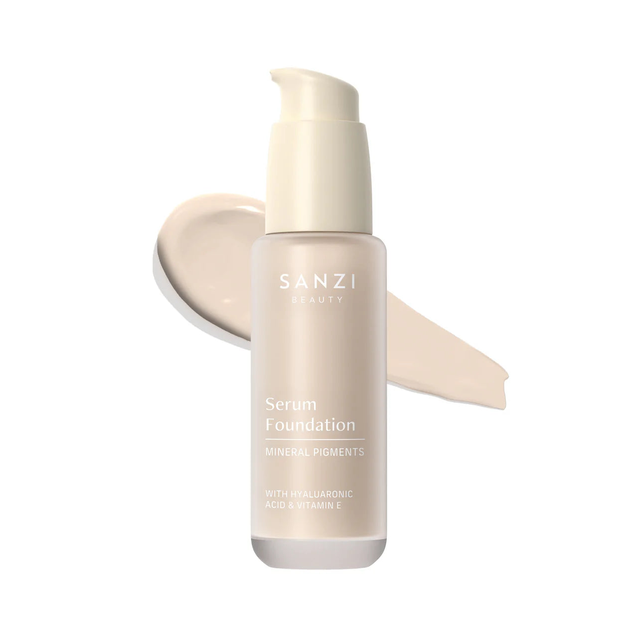 Sanzi Beauty Serum Foundation 01 Light Neutral Cool Hos Frisøren Baronen