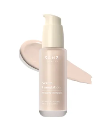 Sanzi Beauty Serum Foundation 02 Light Neutral-warm Rosy Hos Frisøren   Baronen