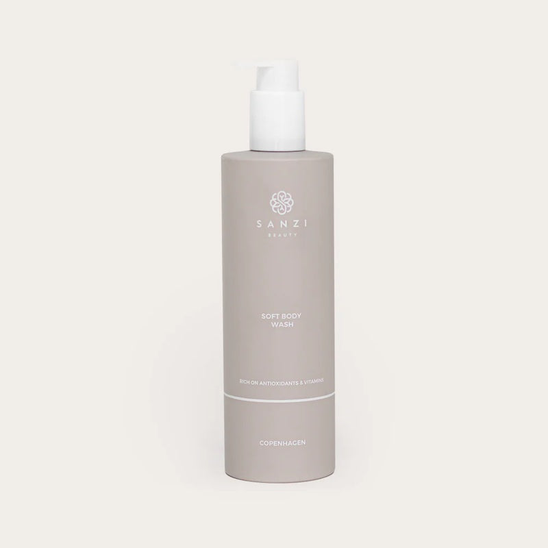 Sanzi Beauty Soft Body Wash 400ml Hos Frisøren Baronen