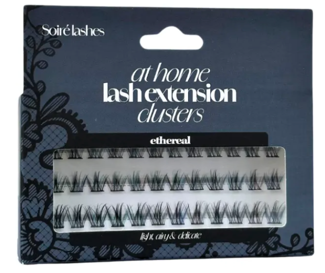 Soiré Lashes Lash Extensions Clusters Ethereal Hos Frisøren Baronen