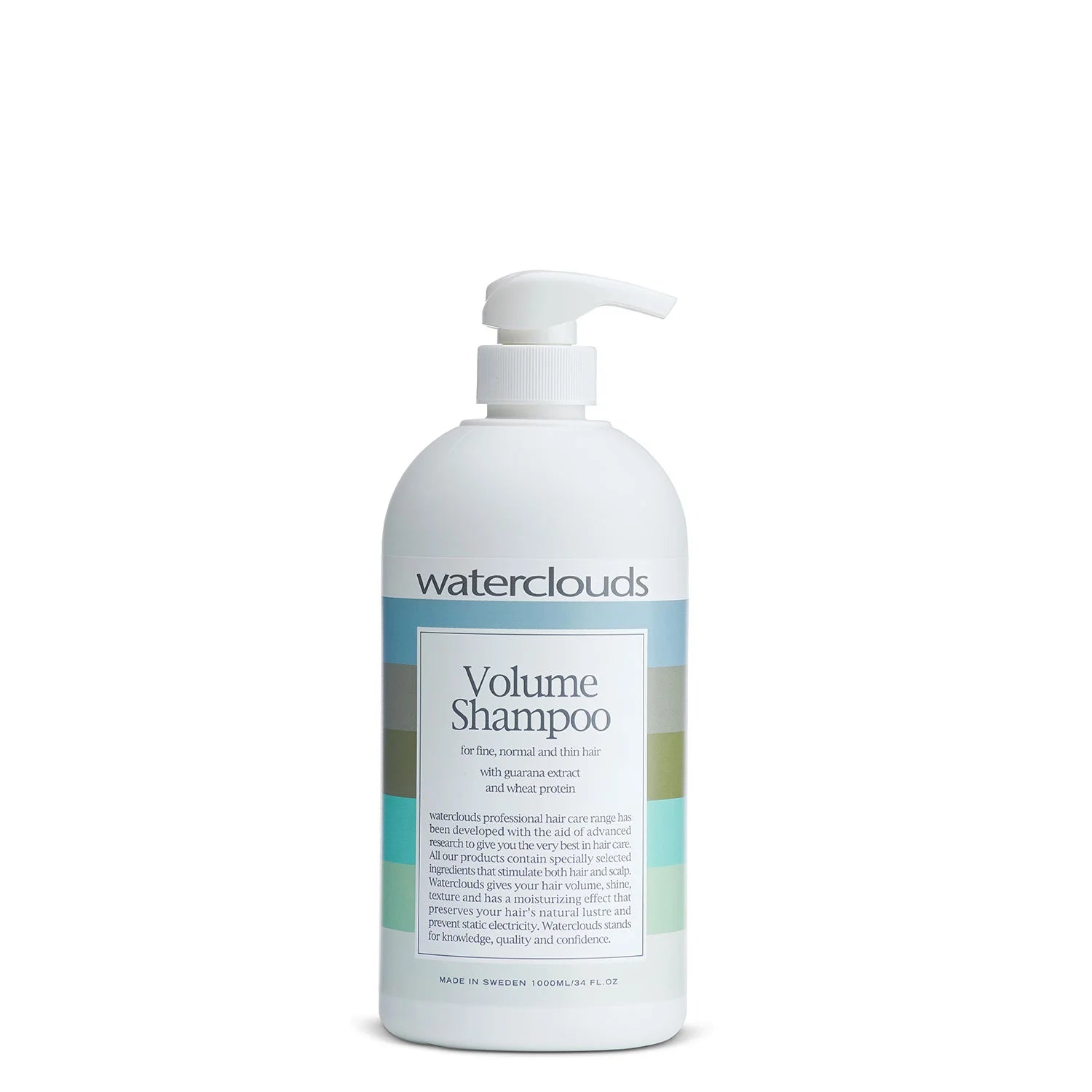 Waterclouds Volume Shampoo 1000ml Hos Frisøren Baronen