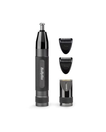 Babyliss Næsehårstrimmer Super   Metal Series Precision Nose  Ear   Eyebrow Multitrimmere E111e