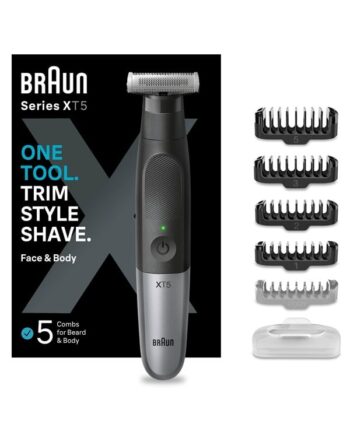 Braun Bodytrimmer Styler Xt5100 Black   Spc Grey