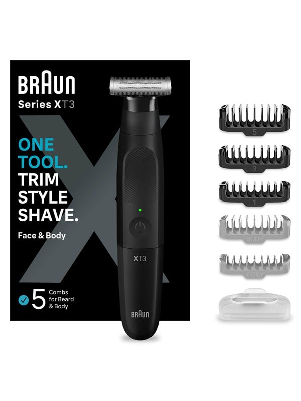 Braun Bodytrimmer Styler Xt3200 Black