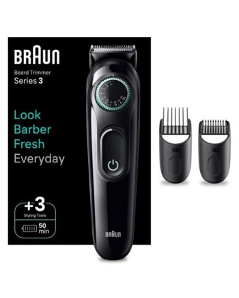 Braun Hårtrimmer Styler Bt3411 Black   Vibrant Green
