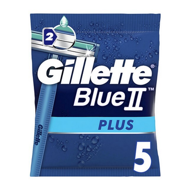 Gillette Blue Ii Plus Engangsskrabere Mænd   Pak