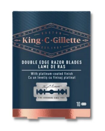Gillette King    Barberblade 10 Stk