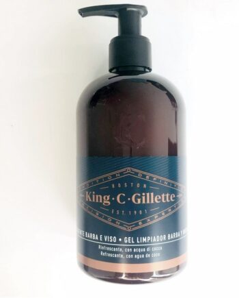 Gillette King    Skæg   Ansigtsvask 350 Ml