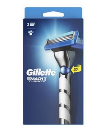 Gillette Mach3 Turbo Barberskraber     Barberblad