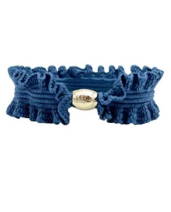 Libling Original Hårelastik Denim Guld