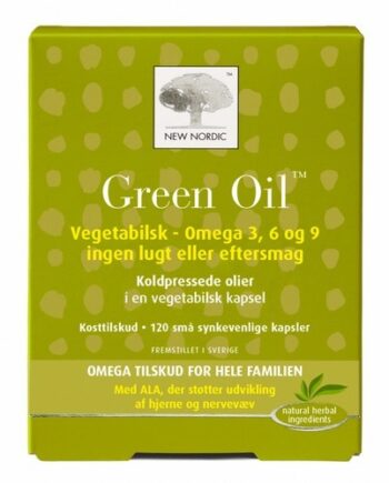 New Nordic Green Oil Kosttilskud 120 Vegetabilske Kapsler
