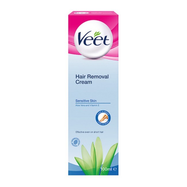 Veet Minute Hair Removal Cream Sensitive Skin 100 Ml