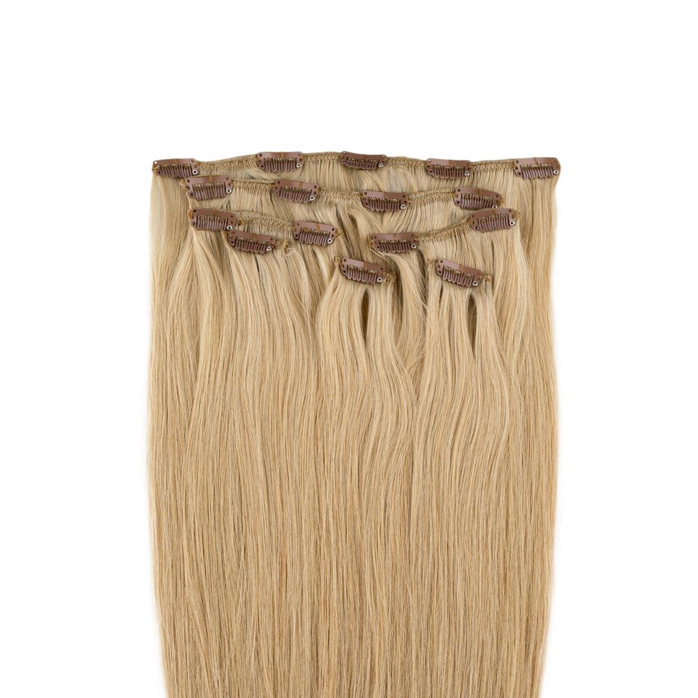 Clip On Extensions Honningblond  15