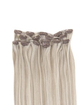 Clip On Extensions Mørkblond  Lys Askblond  16 60