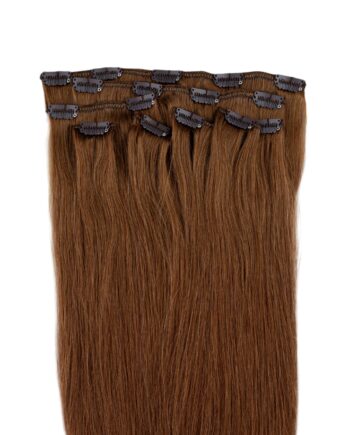 Clip On Extensions Rødbrun