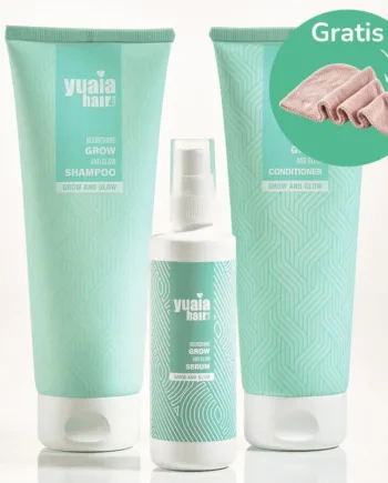Grow And Glow Serien   Gratis Hårhåndklæde