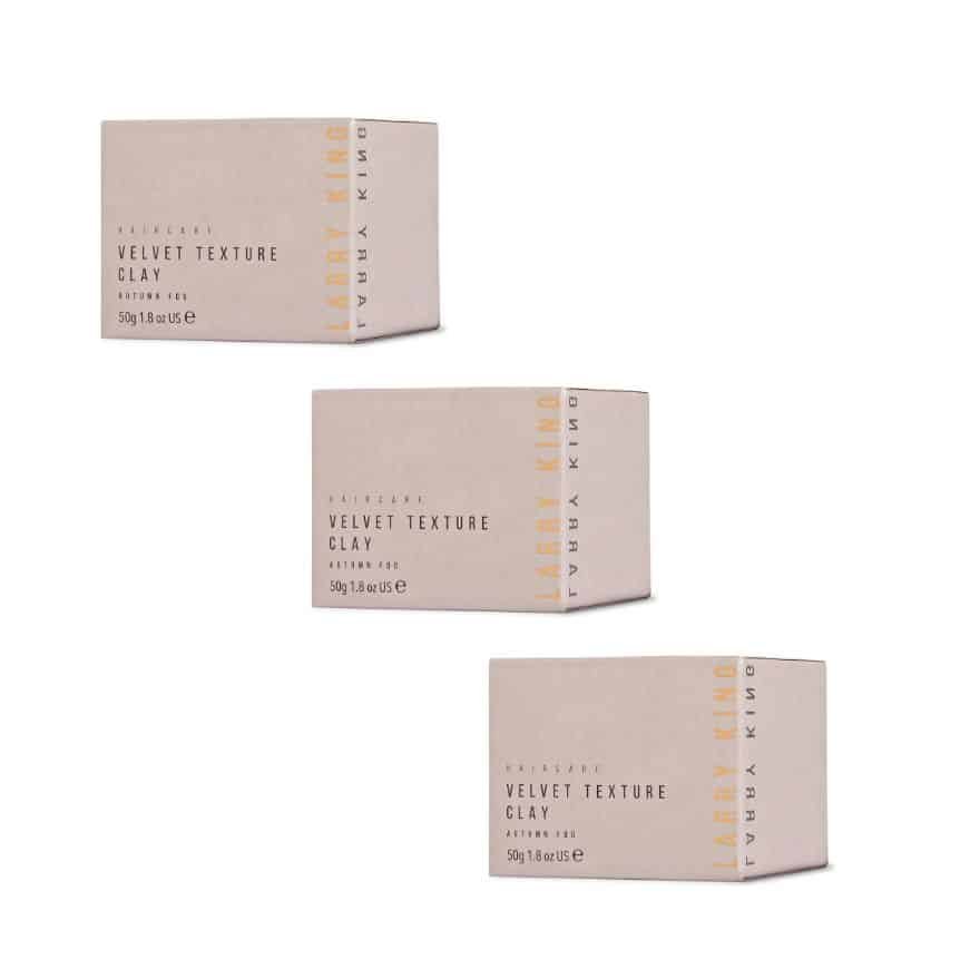 Larry King Velvet Texture Clay 50g X3