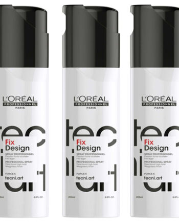 Loreal Tecni Art Fix Design Hairspray  200 Ml    Pak
