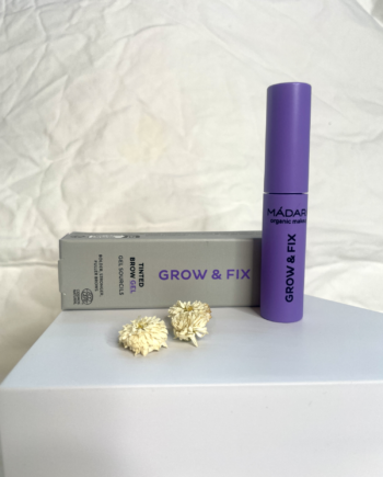 Madara Grow   Fix Tinted Brow Gel     Frosty Taupe