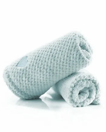 Mikrofiber Håndklæde Til Hår Lyseblå   Stk Spar 15