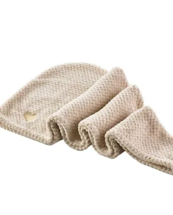 Mikrofiber Håndklæde Til Hår Sand