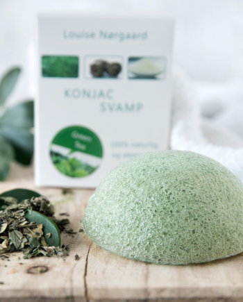 Organic Konjac Green Tea Svamp