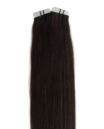 Tape Extensions Sortbrun  1b
