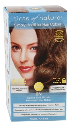 Tints Of Nature 6n Natural Dark Blonde  130 Ml