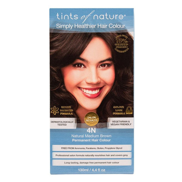 Tints Of Nature 4n Natural Medium Brown  130 Ml