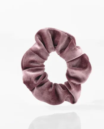 Velour Scrunchies Rosa